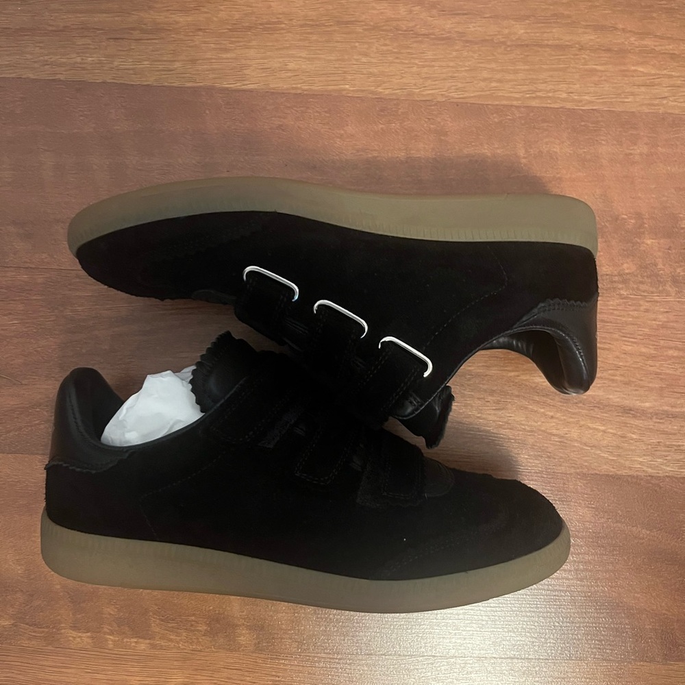 Isabel Marant Beth Sneakers Black Suede - Picture 2 of 7